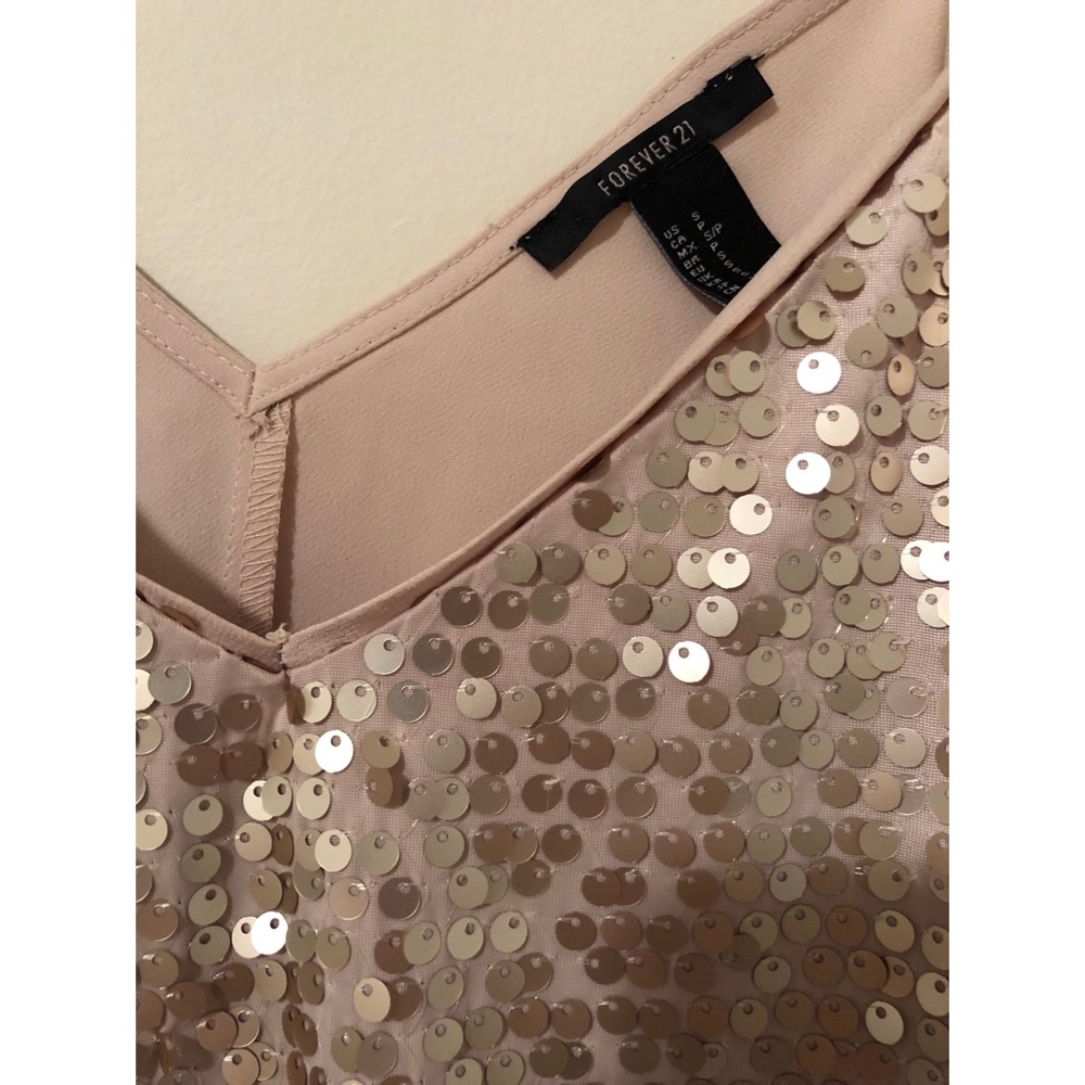 👚Sequin Forever 21 Tank Top - Picture 2 of 4